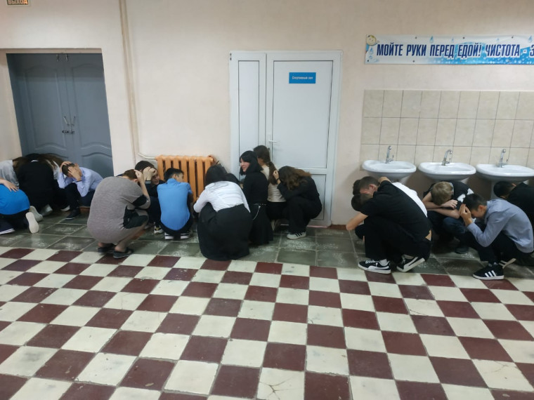 Учебно-тренировочные занятия на случай нападения БПЛА.